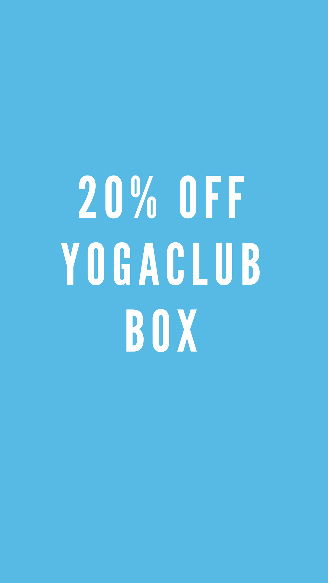 Yoga Club Box