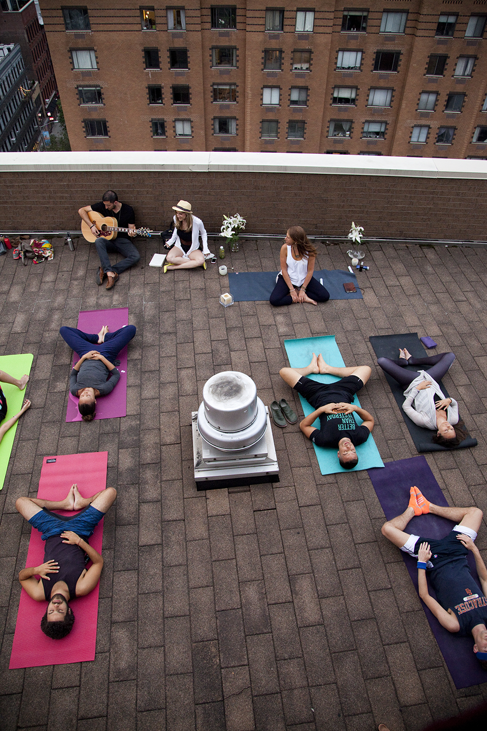 Rooftop Yoga Soundscape featuring Alexa Heller Part 2 Splash