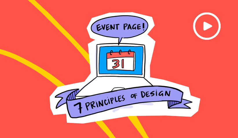 best event page designs