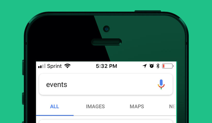 google event search