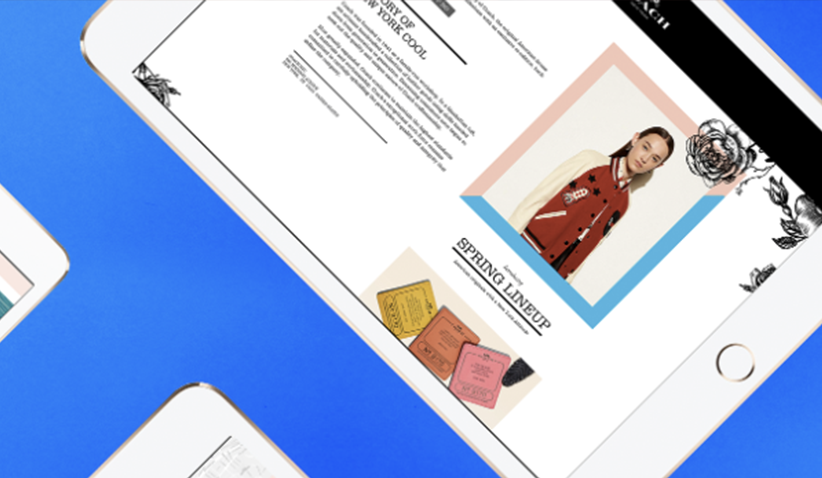 event page design themes