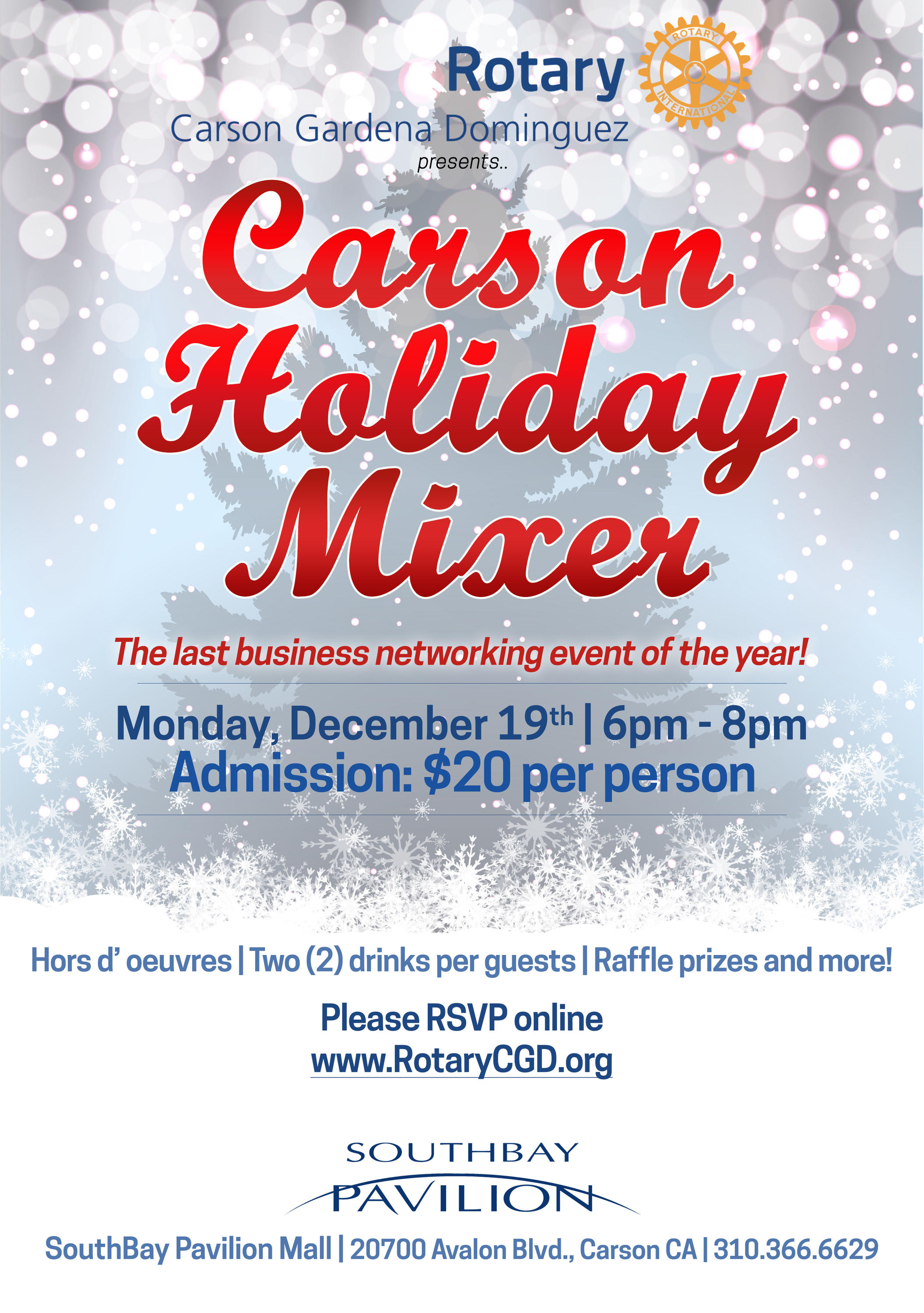 CARSON HOLIDAY MIXER Splash