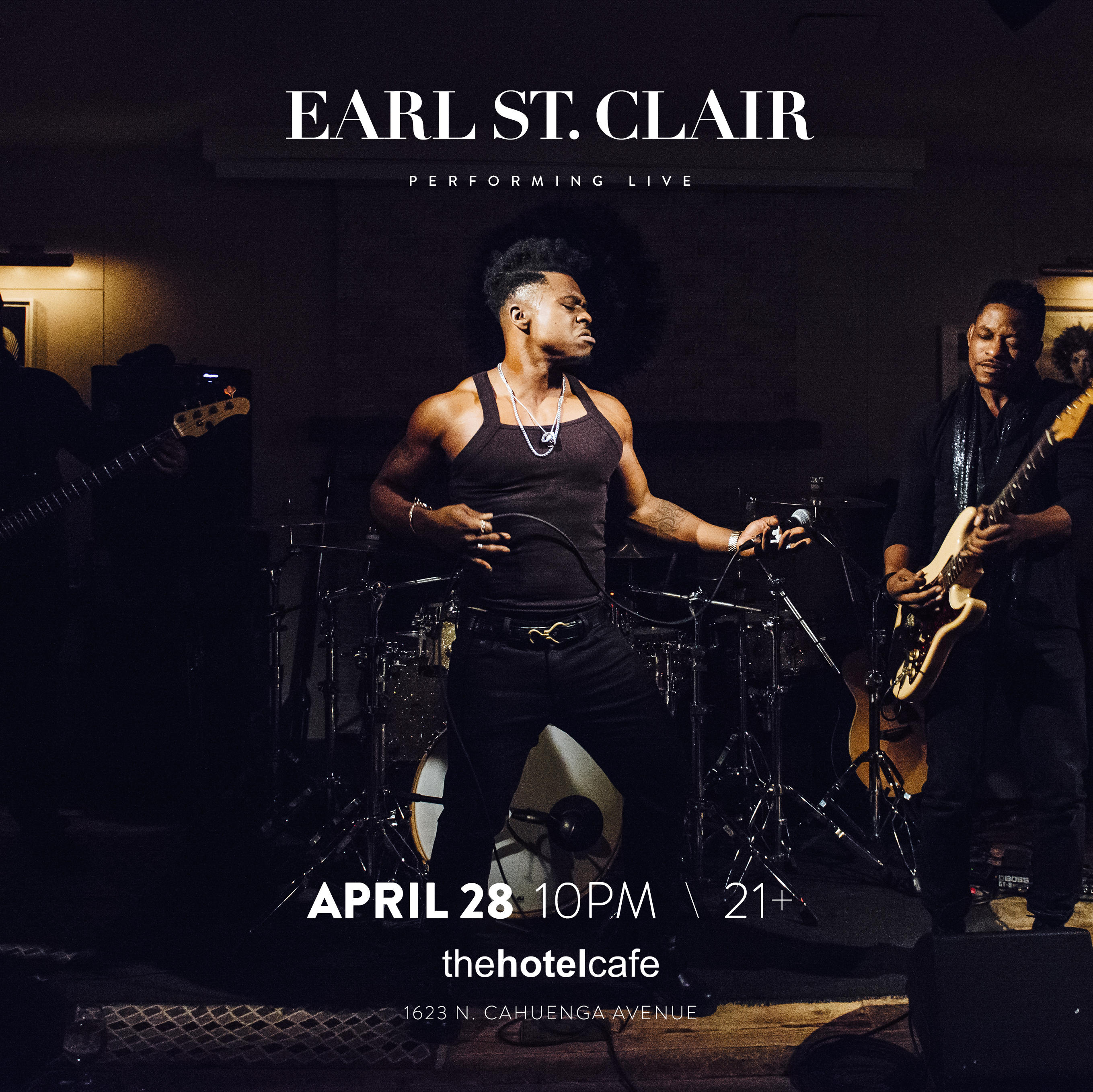 Earl St. Clair Hotel Cafe Live Performance Splash Earl St. Clair Hotel Cafe Live Performance Splash