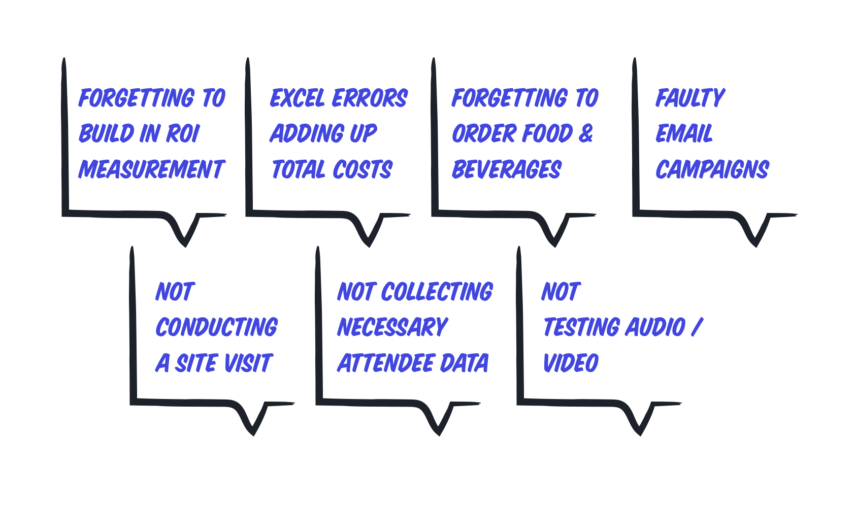 biggest event planning mistakes