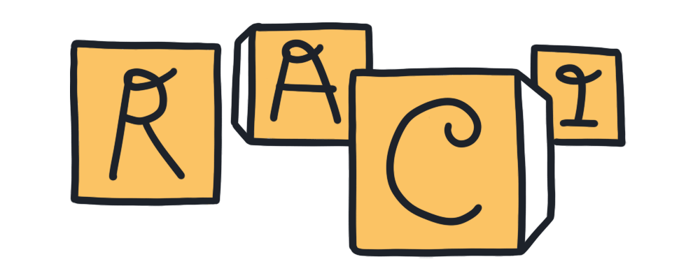 RACI teamwork model for project management