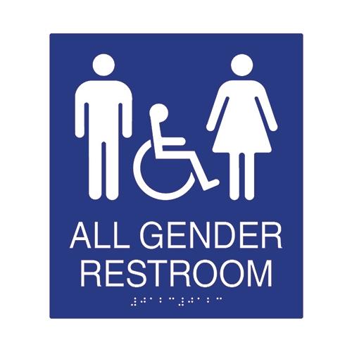 ok venue restroom sign