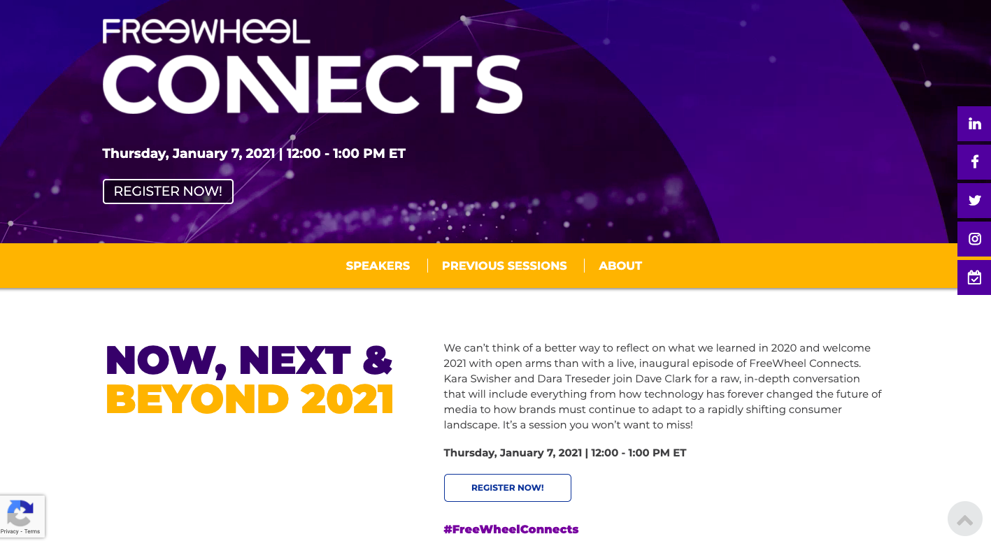 FreeWheel Website