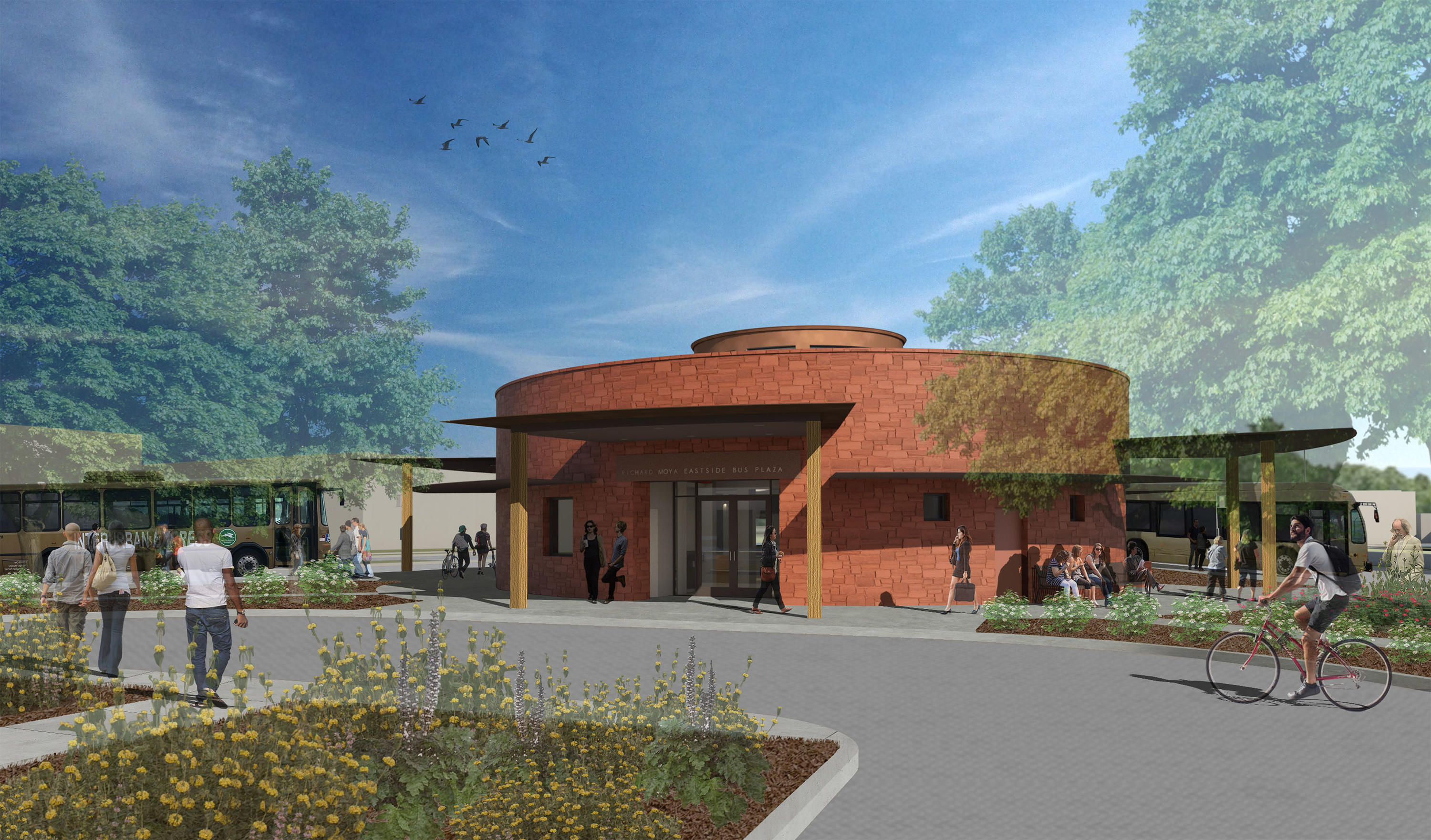 Eastside Bus Plaza Groundbreaking Ceremony Splash