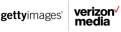 Getty Images and Verizon Media Logos
