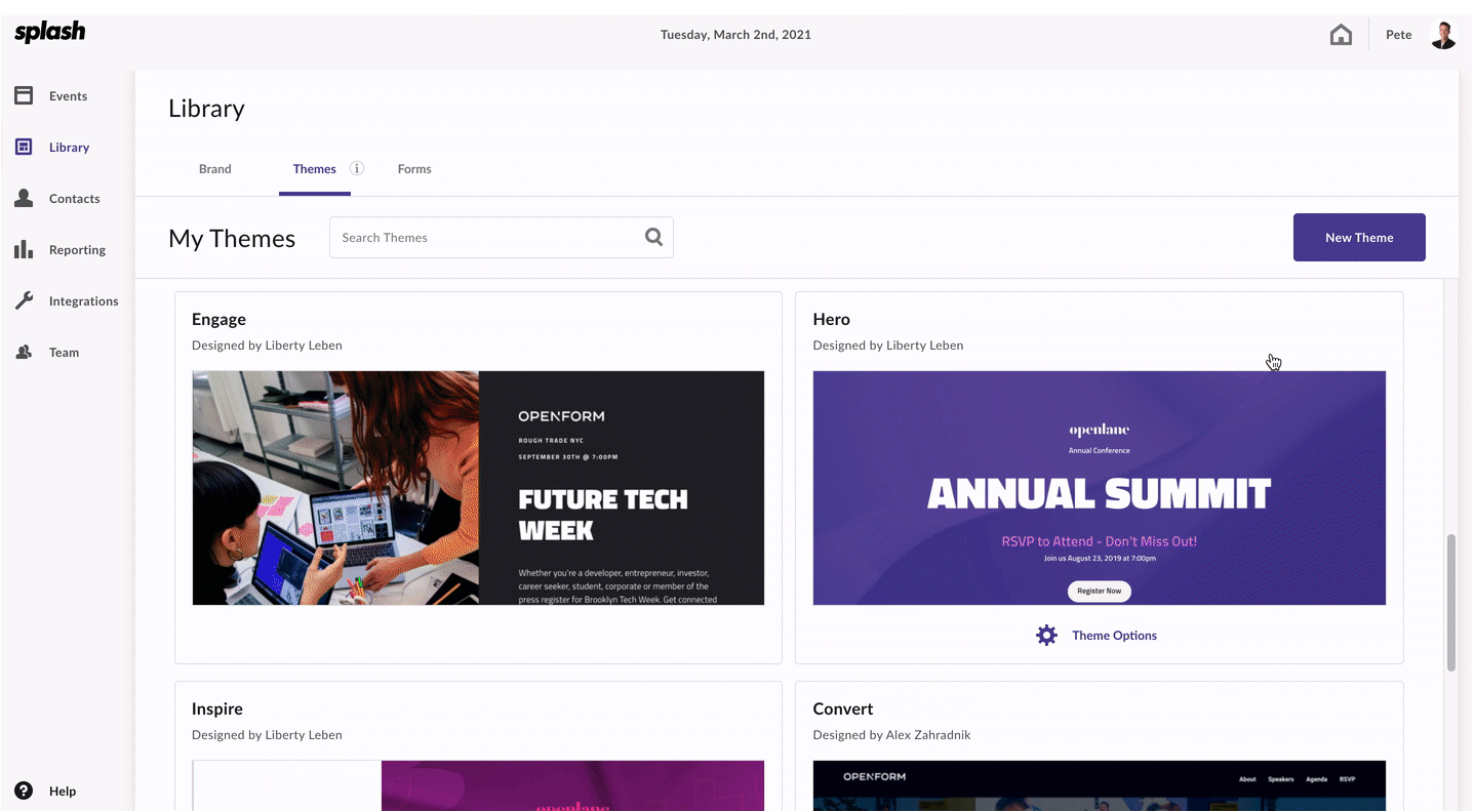 Splash's Themes Library