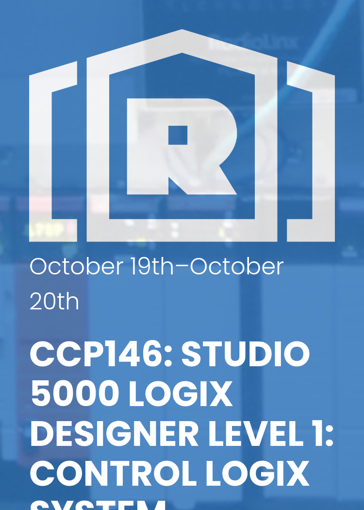 CCP146: Studio 5000 Logix Designer Level 1: Control Logix System ...