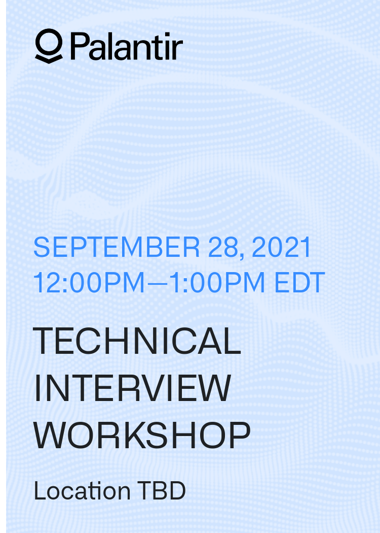 Technical Interview Workshop