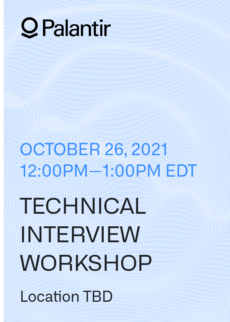 Technical Interview Workshop