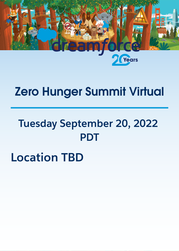 Zero Hunger Summit Virtual