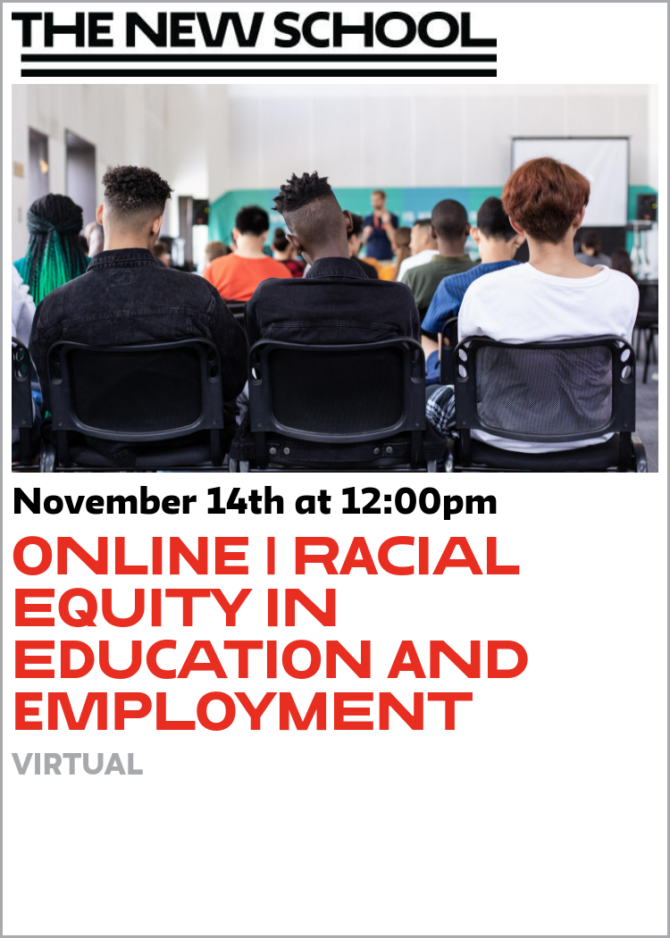 Online | Racial Equity in Education and Employment