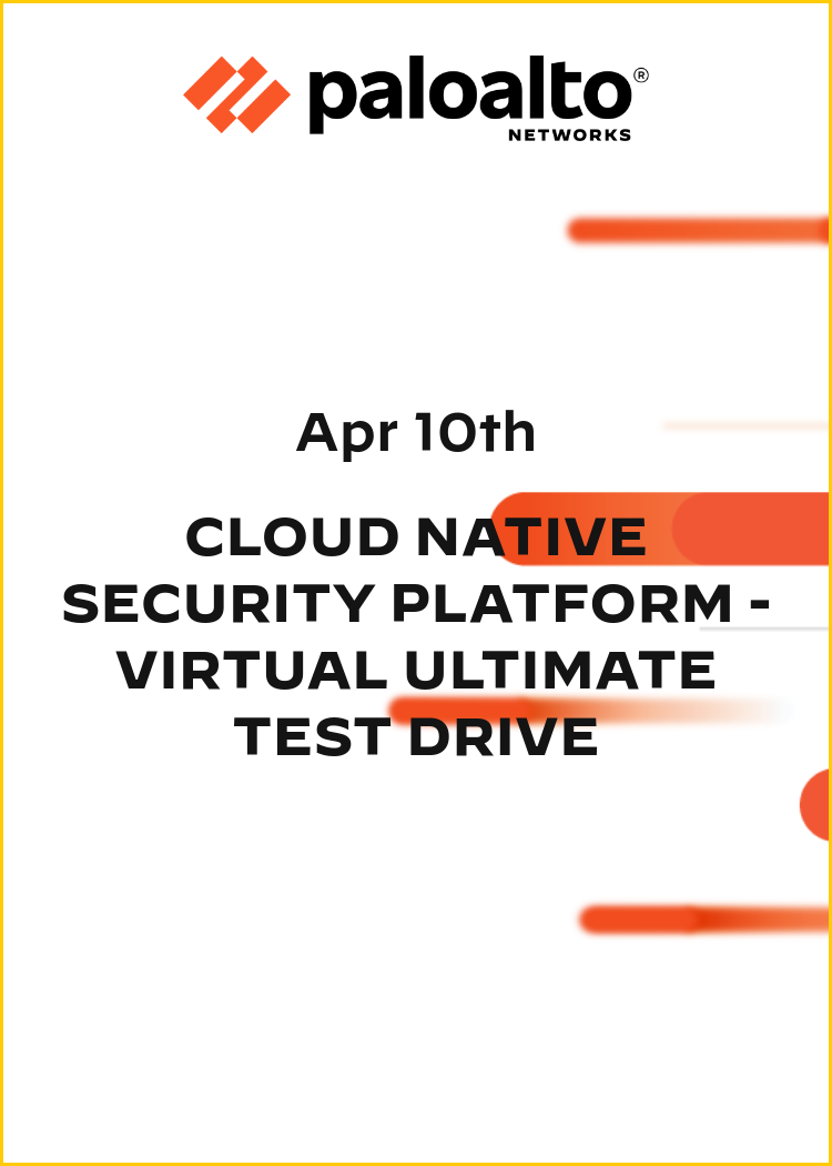 Cloud Native Security Platform - Virtual Ultimate Test Drive