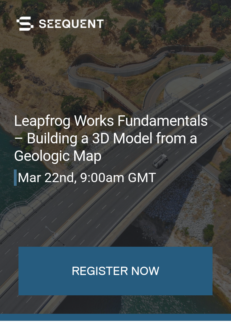 Leapfrog Works Fundamentals – Building a 3D Model from a Geologic Map