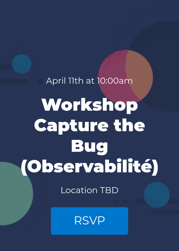 Bug Net Capture Workshop Capture the Bug (Observabilité)