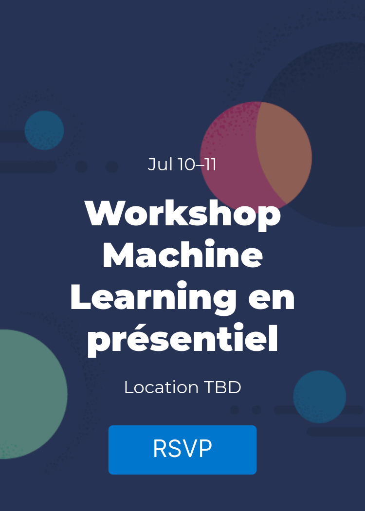 Workshop Machine Learning en présentiel