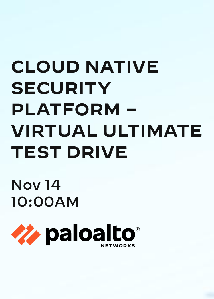 Cloud Native Security Platform – Virtual Ultimate Test Drive