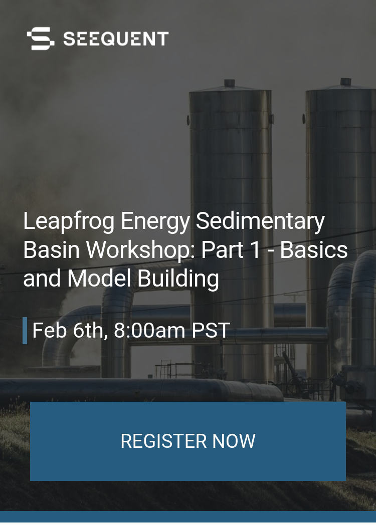 Leapfrog Energy Sedimentary Basin Workshop: Part 1 - Basics and Model ...