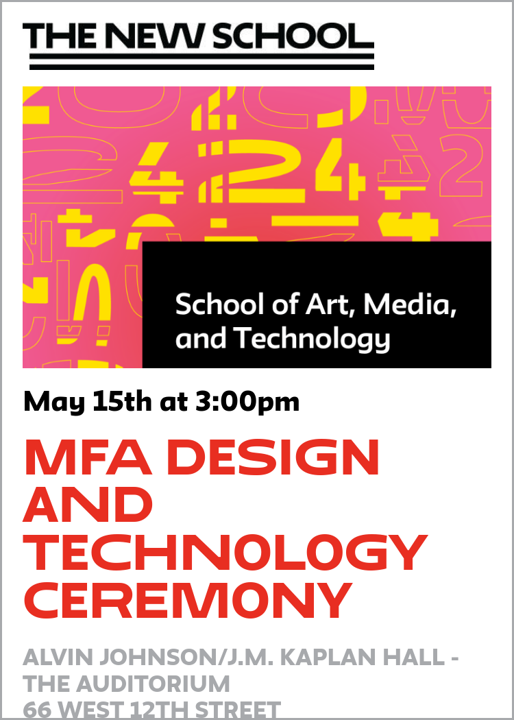 MFA Design and Technology Ceremony