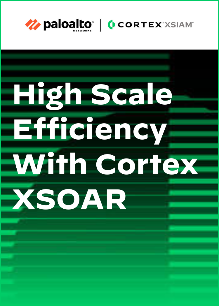 Xsoar Interface High scale efficiency with Cortex XSOAR