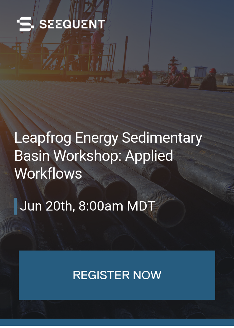 Leapfrog Energy Sedimentary Basin Workshop: Applied Workflows