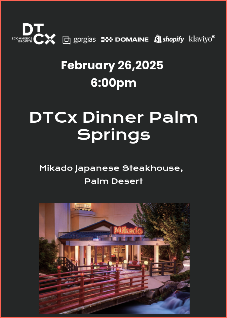 DTCx Dinner Palm Springs