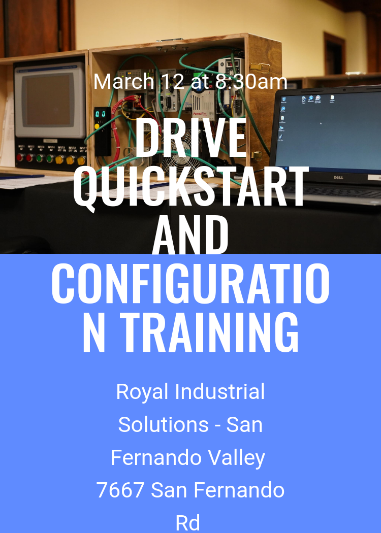 Drive QuickStart and Configuration Training