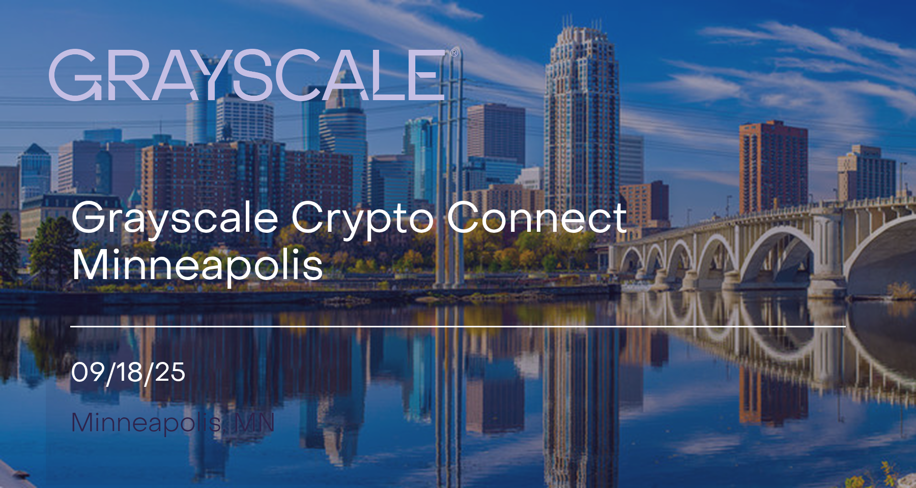 Grayscale Crypto Connect Minneapolis