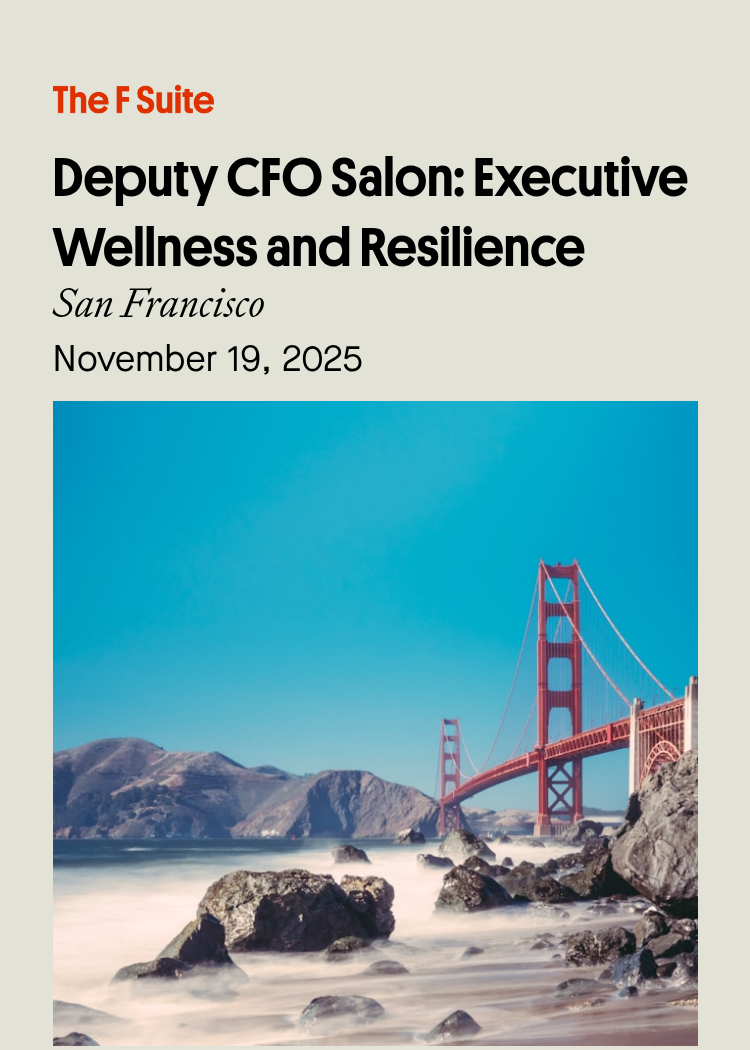 Deputy CFO Salon: Executive Wellness and Resilience