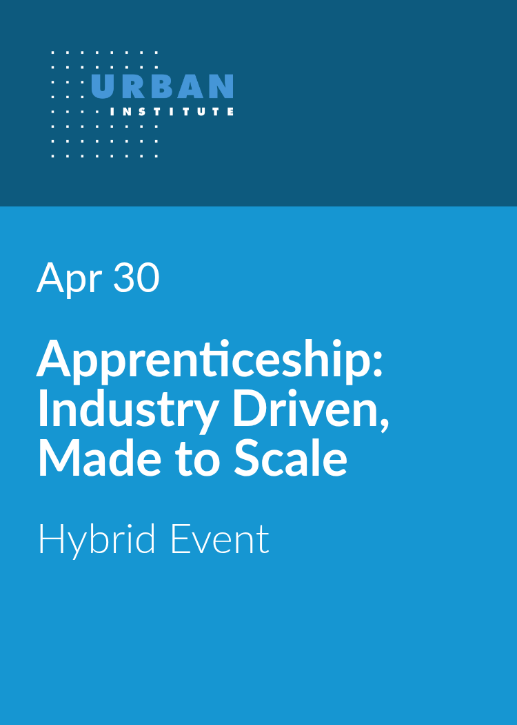 Apprenticeship: Industry Driven, Made to Scale