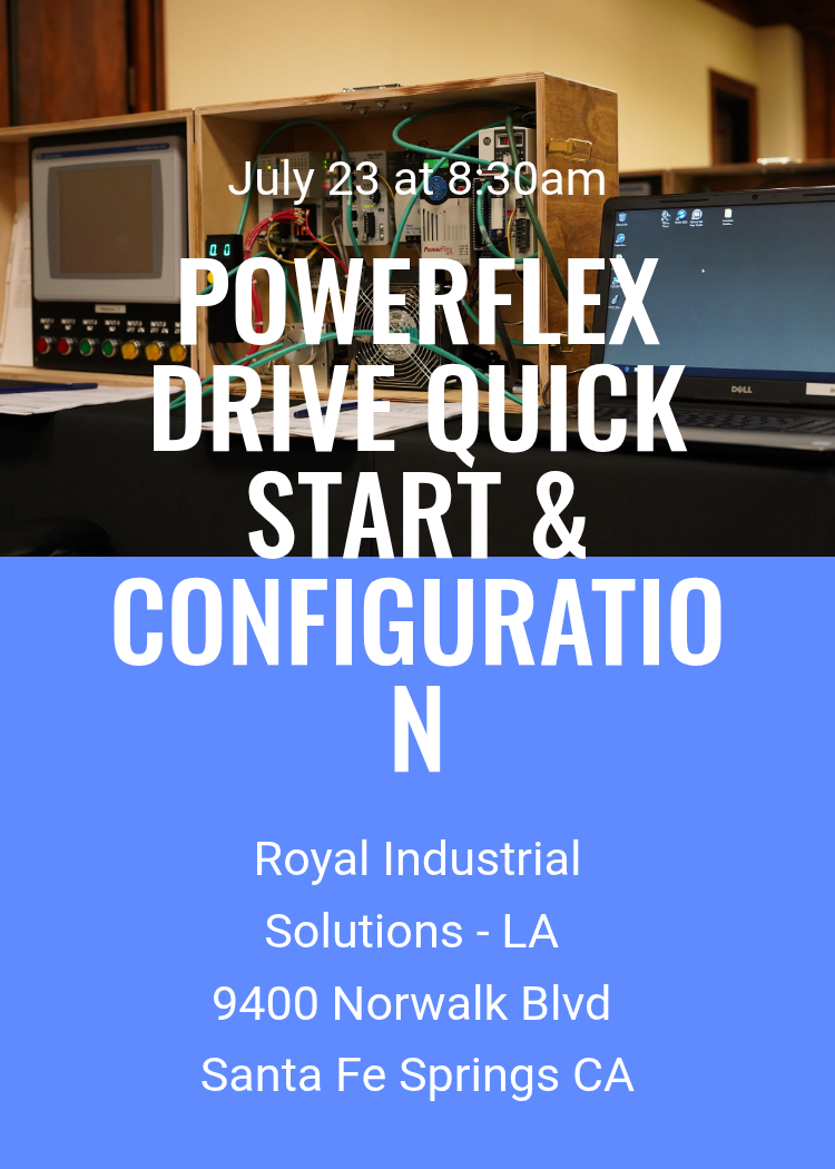 Powerflex Drive Quick Start & Programming