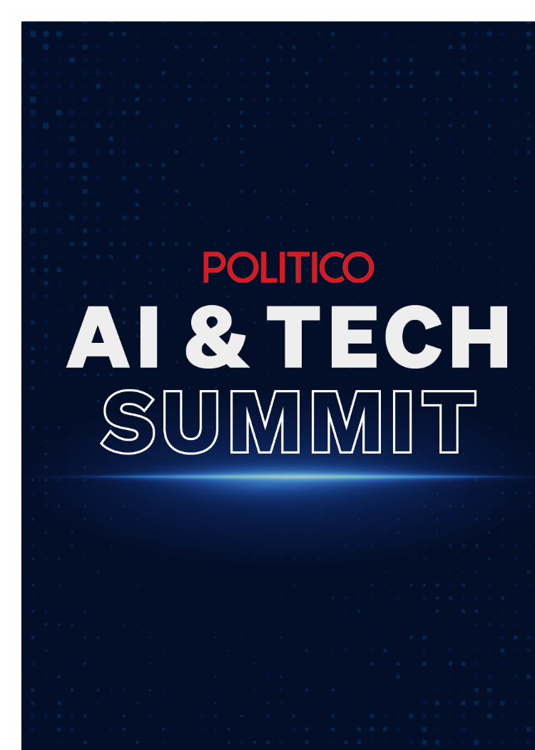 2025 Politico S Ai Tech Summit