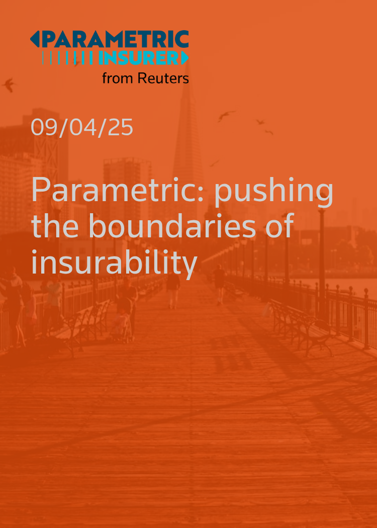 Parametric: pushing the boundaries of insurability