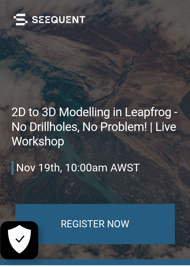 2D to 3D Modelling in Leapfrog - No Drillholes, No Problem! | Live Workshop