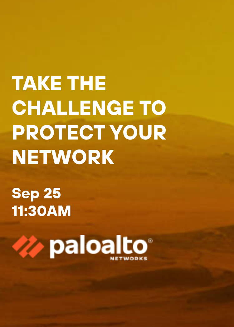 Take the challenge to protect your network