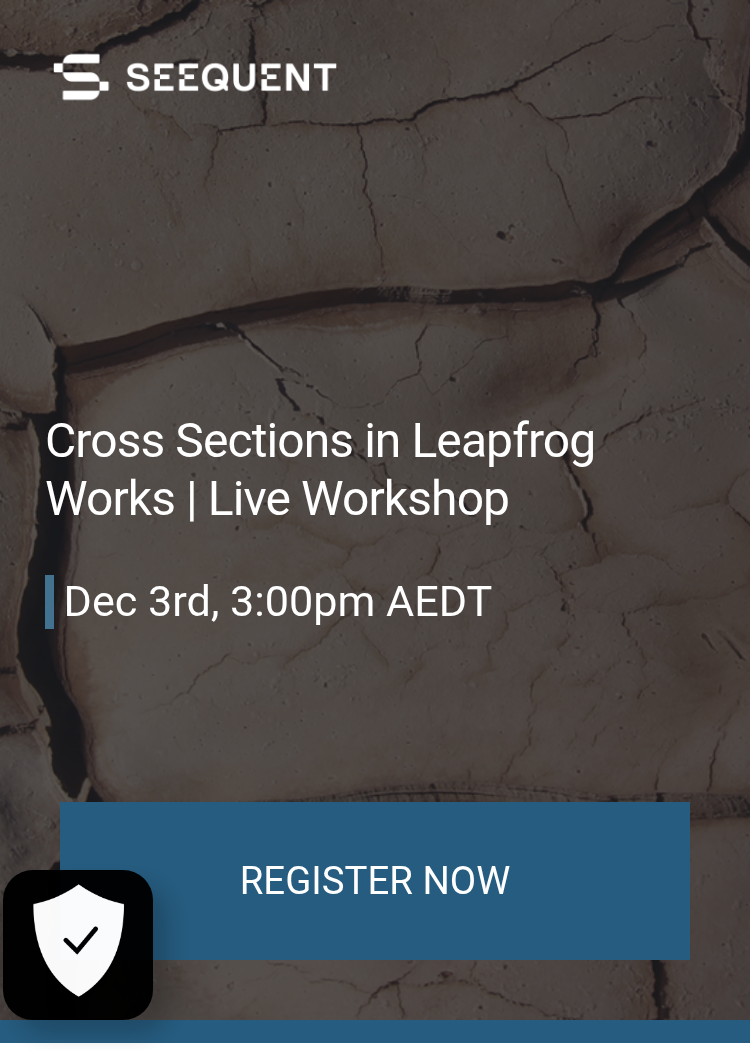 Cross Sections in Leapfrog Works | Live Workshop