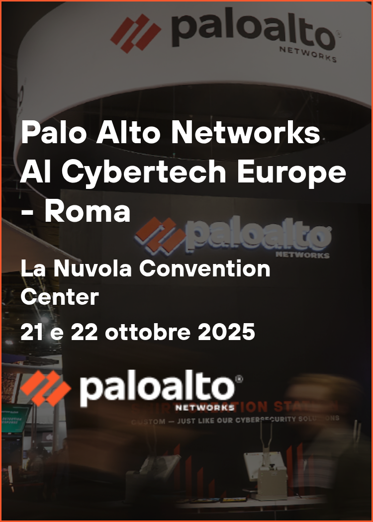 Palo Alto Networks al Cybertech Europe - Roma
