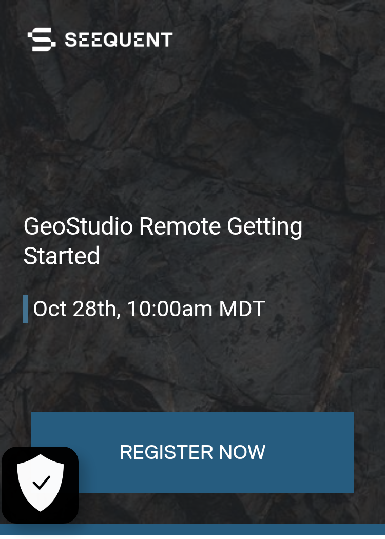 GeoStudio Remote Getting Started