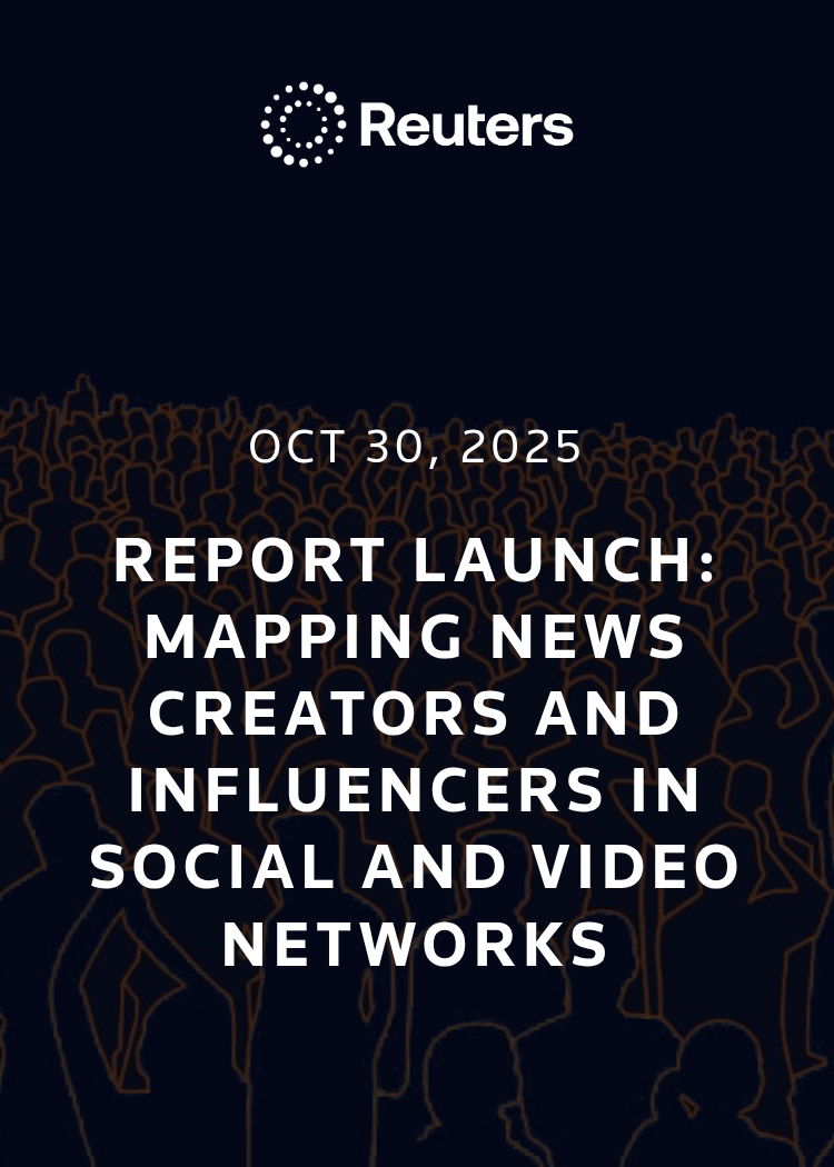 Report Launch: Mapping News Creators and Influencers in Social and ...