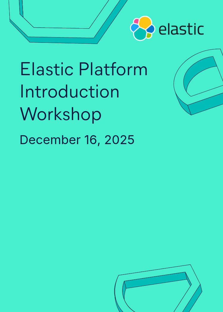 Elastic Platform Introduction Workshop