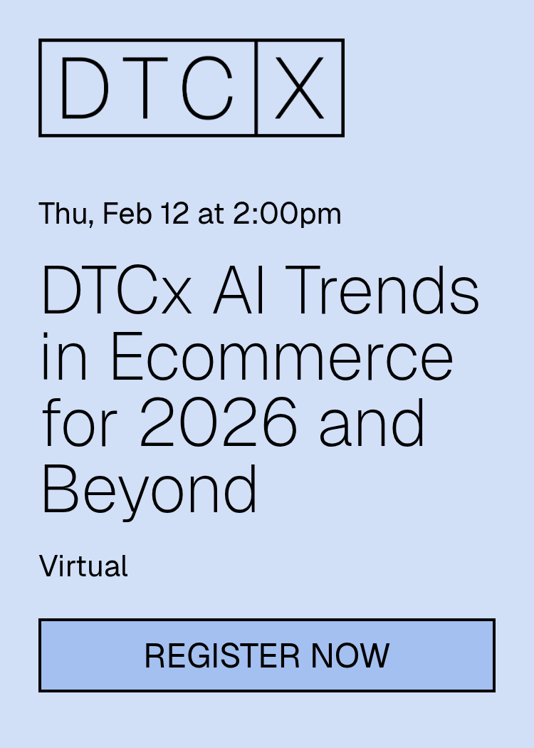 DTCx AI Trends in Ecommerce for 2026 and Beyond