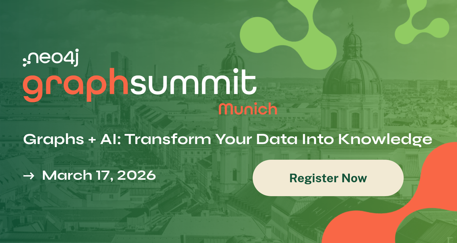GraphSummit Munich | Graphs + AI: Transform Your Data Into Knowledge