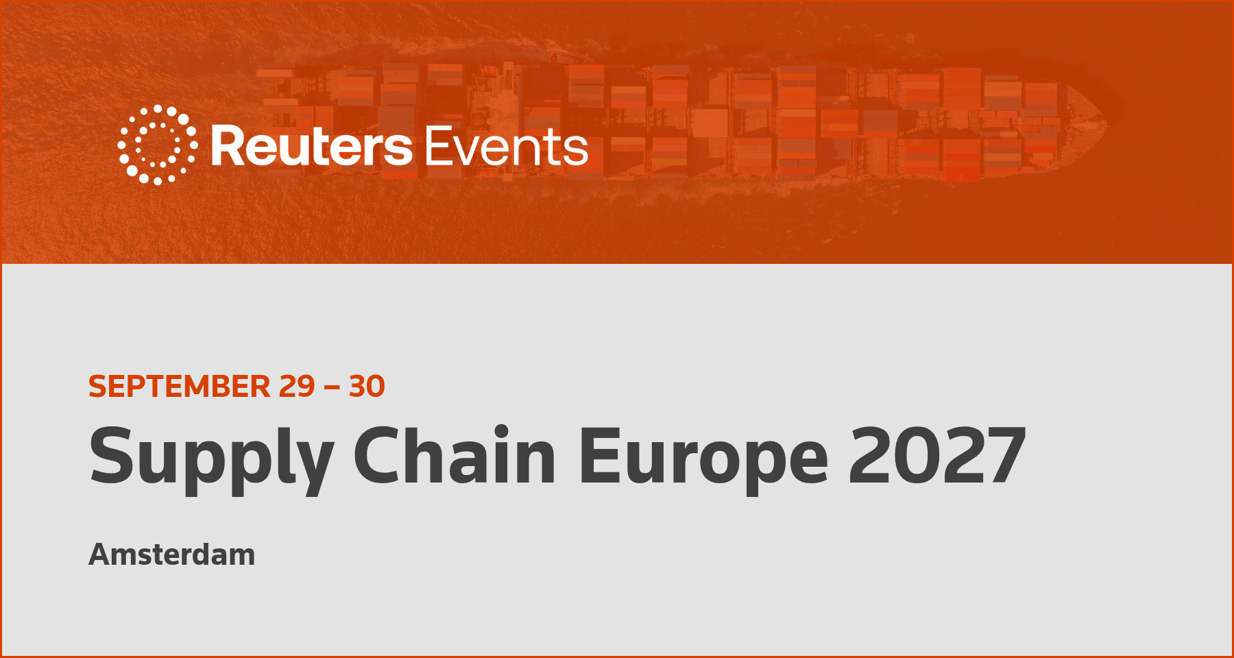 Speakers - Supply Chain Europe 2026
