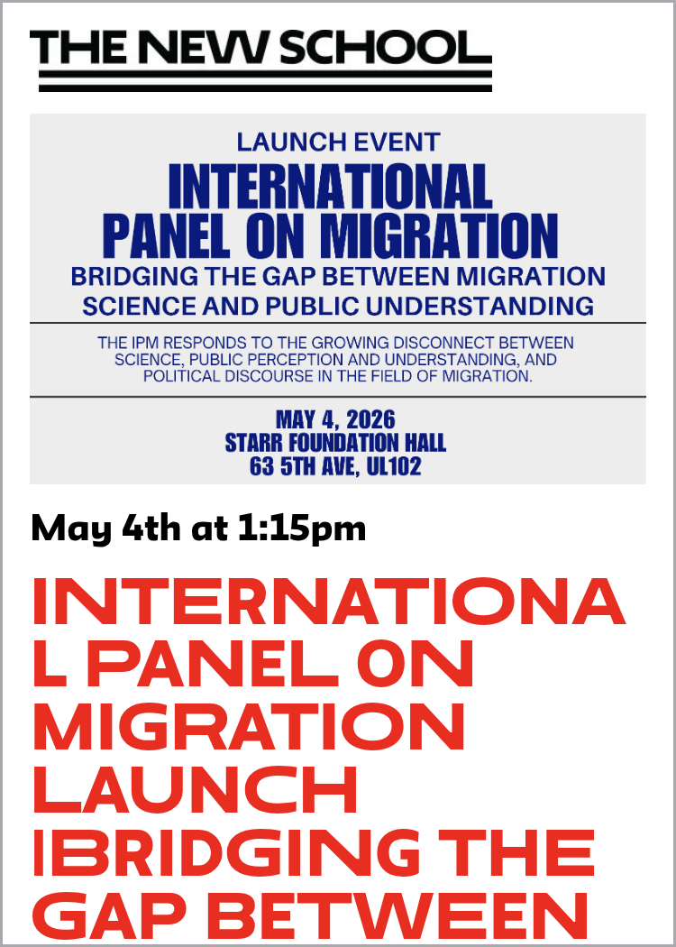 International Panel on Migration Launch |Bridging the Gap Between ...