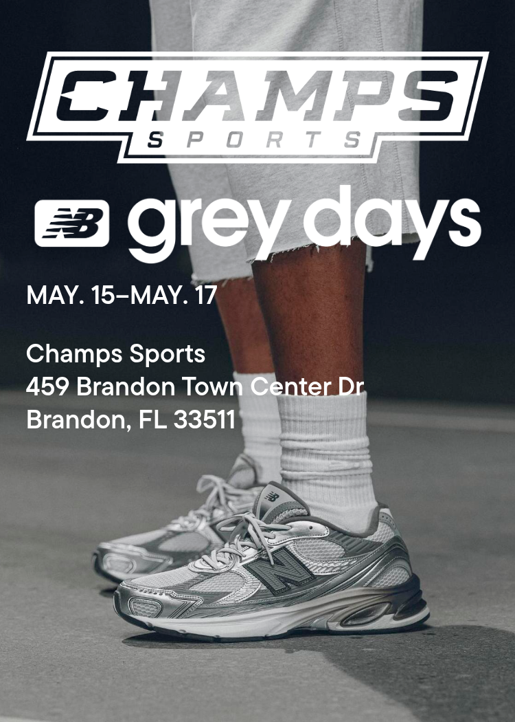 Champs Sports x New Balance Grey Days