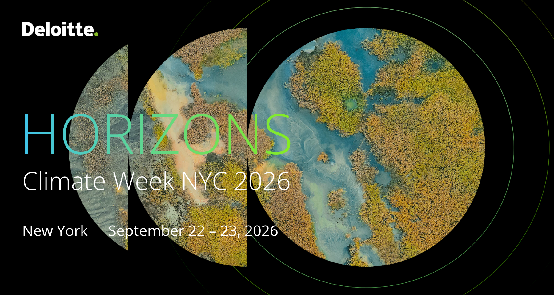 Deloitte HORIZONS Climate Week NYC 2026