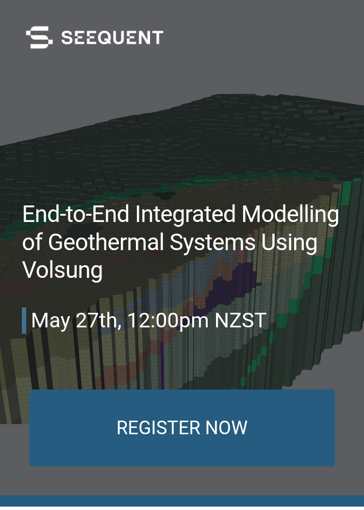 End-to-End Integrated Modelling of Geothermal Systems Using Volsung